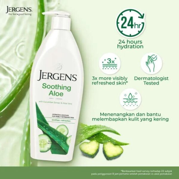 JERGENS SOOTHING ALOE 621ML