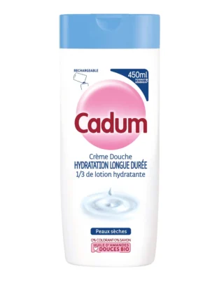 CADUM CREME DOUCHE HUILE D'AMANDES DOUCES HYDRATATION LONGUE DUREE 450ML