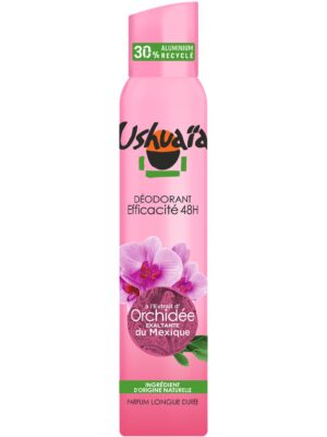 USHUAIA DEODORANT EFFICACITE 48H ORCHIDEE 200ML