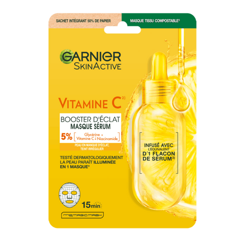 GARNIER MASQUE TISSUS VITAMINE C 28G