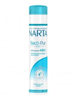 NARTA DEO ANTI TRANSPIRANT BACTIPUR FRAICHEUR SAINE 200ML