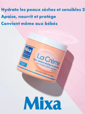 MIXA LA CREME PEAUX SECHES ET SENSIBLES 400ML