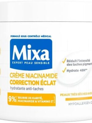 MIXA CREME NIACINAMIDE CORRECTION ECLAT 400ML