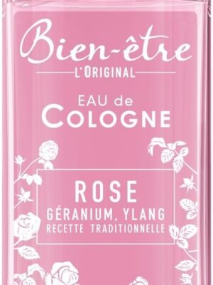 BIEN ETRE EAU DE COLOGNE ROSE 250ML